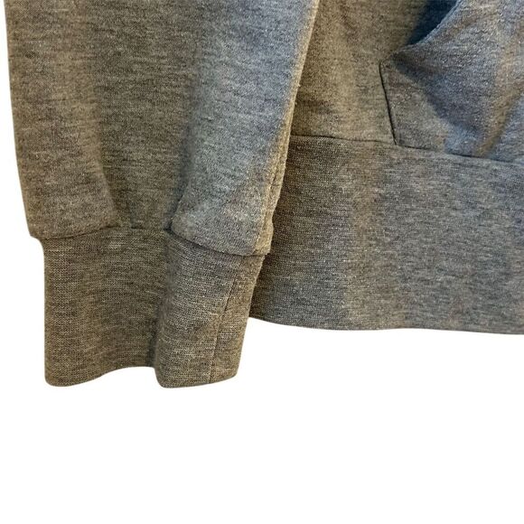 Wet Seal Women's Gray Hooded Button-Up Cardigan Sweater Size M - Picture 5 of 16